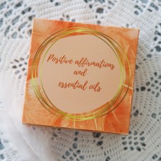 Positive affirmations and essential oils - in english