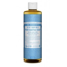 Dr. Bronner's baby unscented pure castile liquid soap 475 ml 
